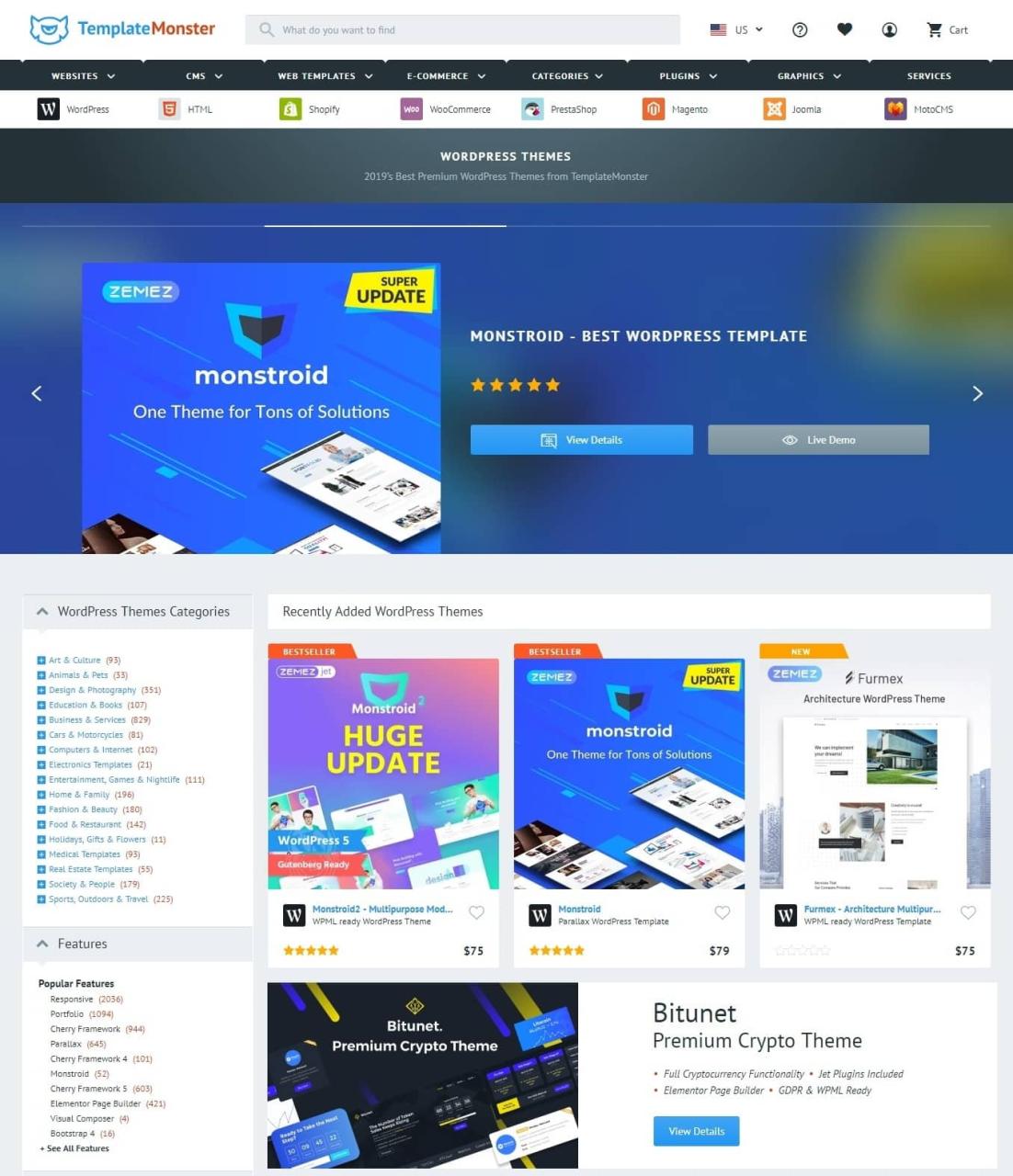 5 个顶级 WordPress 主题市场-image2