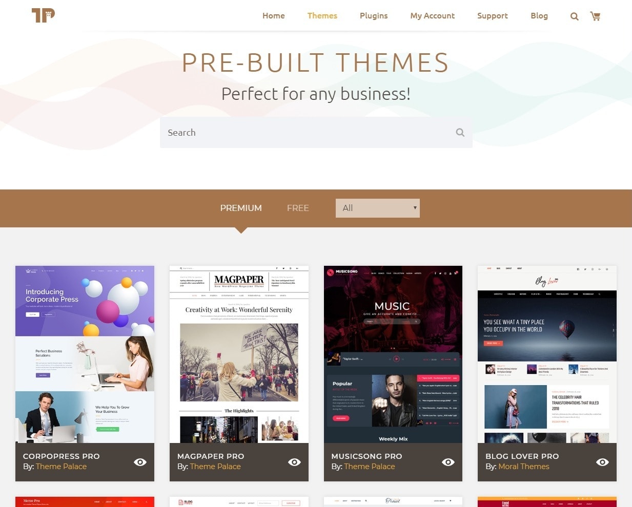 5 个顶级 WordPress 主题市场-image5