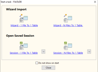 FileToDB：一款文件转换成数据的软件，将文件（JSON、XML、TXT、CSV、TSV、RDF、Excel）导入数据库