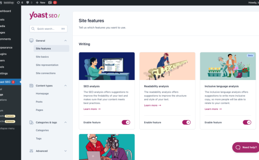Yoast SEO：最好用的WordPress SEO排名优化插件